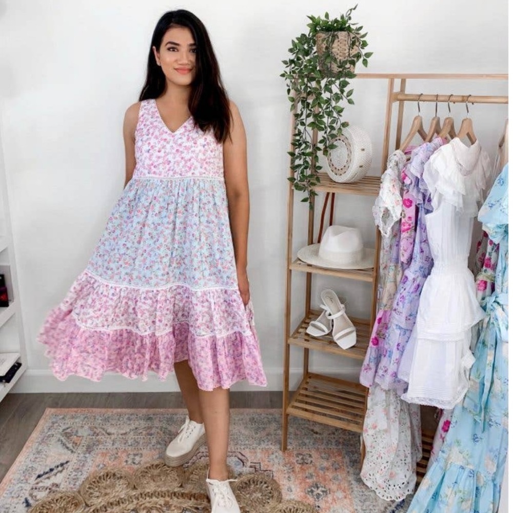 LOVESHACKFANCY X TARGET Camille babydoll dress NWT